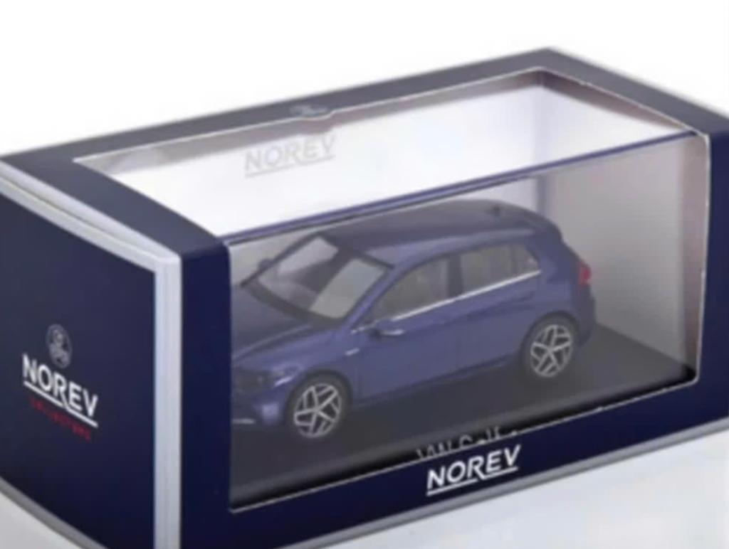 Volkswagen Golf 2020 Blauw metallic 1/43 NOREV ref. 840134, Hobby en Vrije tijd, Modelauto's | 1:43, Verzenden, Nieuw, Auto, Norev