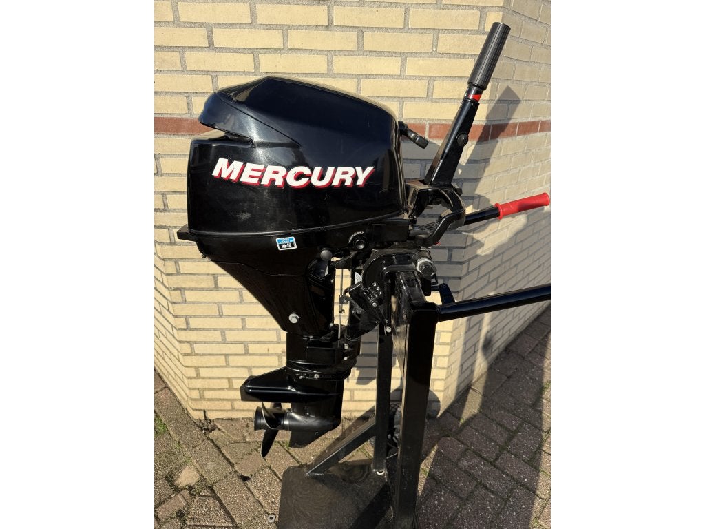 Mercury 9.9PK Buitenboordmotor kortstaart 2010 4takt knuppel, Niet ingevuld, Gebruikt, Niet ingevuld, Benzine