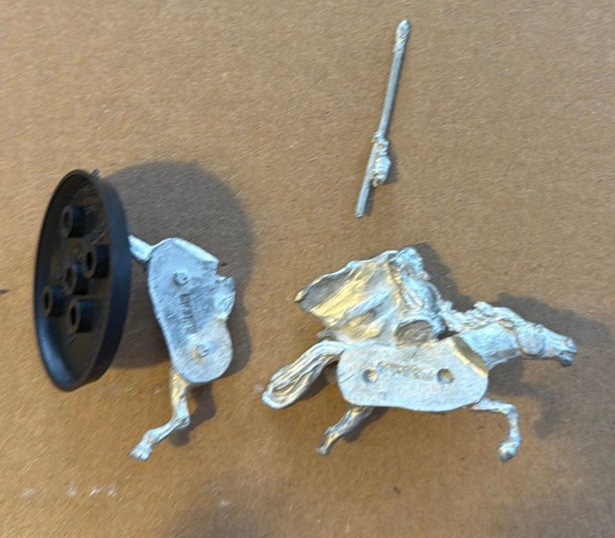 MESBG Gandalf the white mounted (metal), Hobby en Vrije tijd, Ophalen of Verzenden, Zo goed als nieuw, Lord of the Rings
