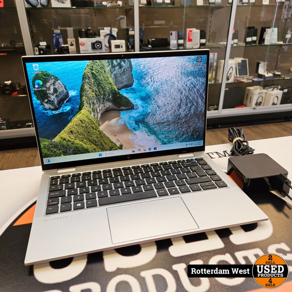 HP EliteBook x360 1040 G7 - i7 10610u - 16GB - 256GB - Touch, Computers en Software, Windows Laptops, HP, Zo goed als nieuw, Support@hp.com