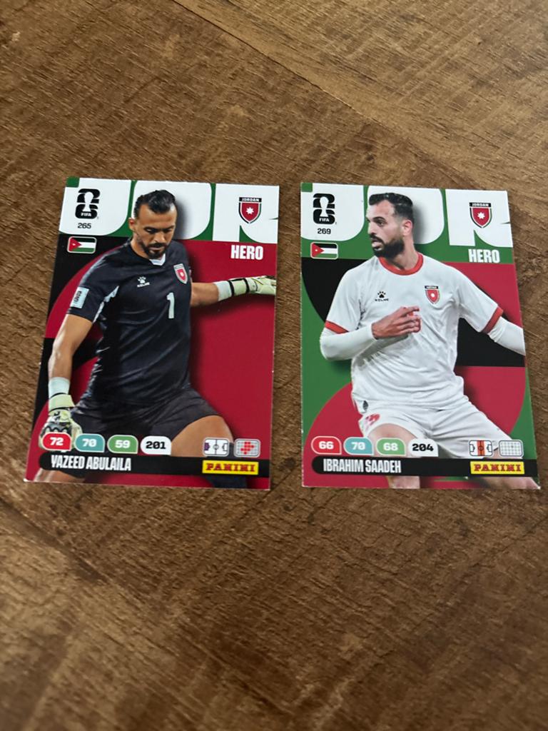 Panini Adrenalyn WK 2026 Land Jordan Voetbal Kaarten, Verzamelen, Sportartikelen en Voetbal, Ophalen of Verzenden, Zo goed als nieuw