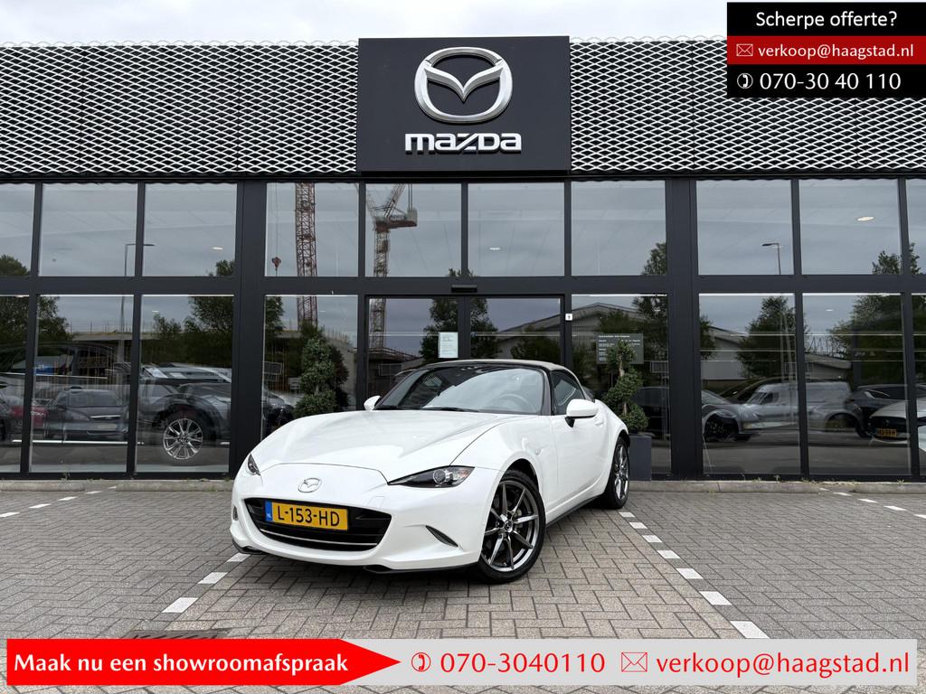 Mazda MX-5 2.0 SkyActiv-G 184 Sportive Recaro stoelen / Bils, Auto's, Keurmerk '100% Onderhouden', 1998 cc, Achterwielaandrijving