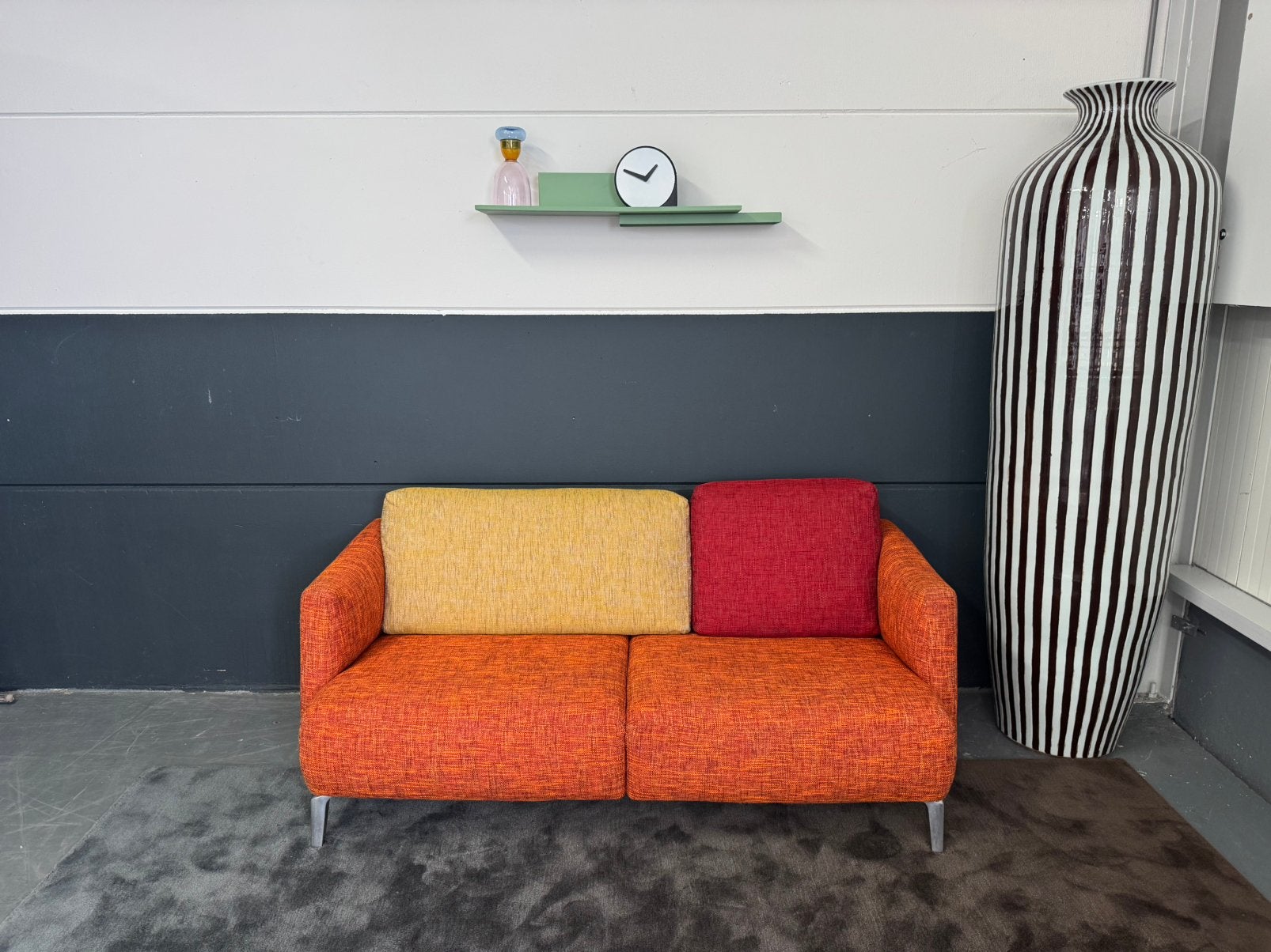 Nieuwstaat Pode Quote 2.5-zits | multicolour, Ophalen, 150 tot 200 cm, Driepersoons, 75 tot 100 cm