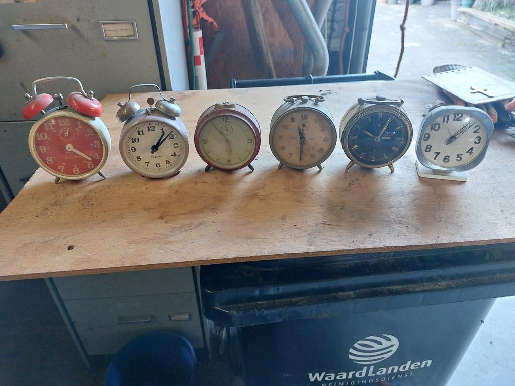 Collectie Vintage Wekkers - Diverse Modellen, Ophalen of Verzenden
