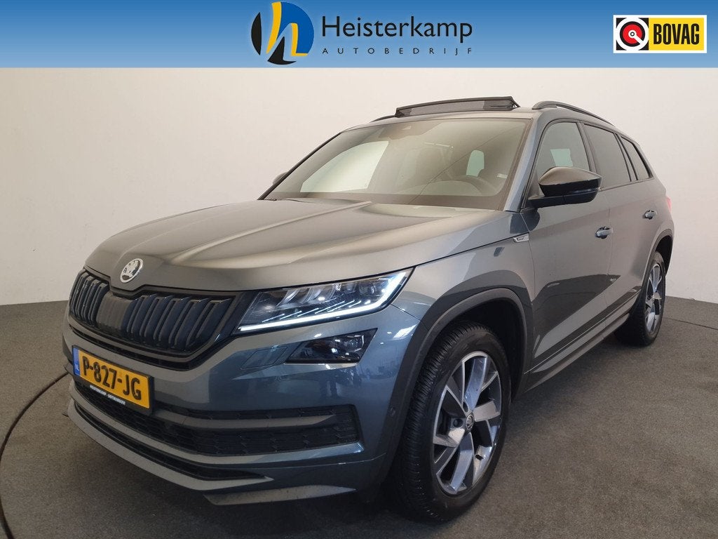 Skoda Kodiaq 1.5 TSI 150pk DSG/AUT Sportline 7p. Wegklapbare, Auto's, Skoda, 12 maanden, 4 cilinders, Bedrijf, 1524 kg