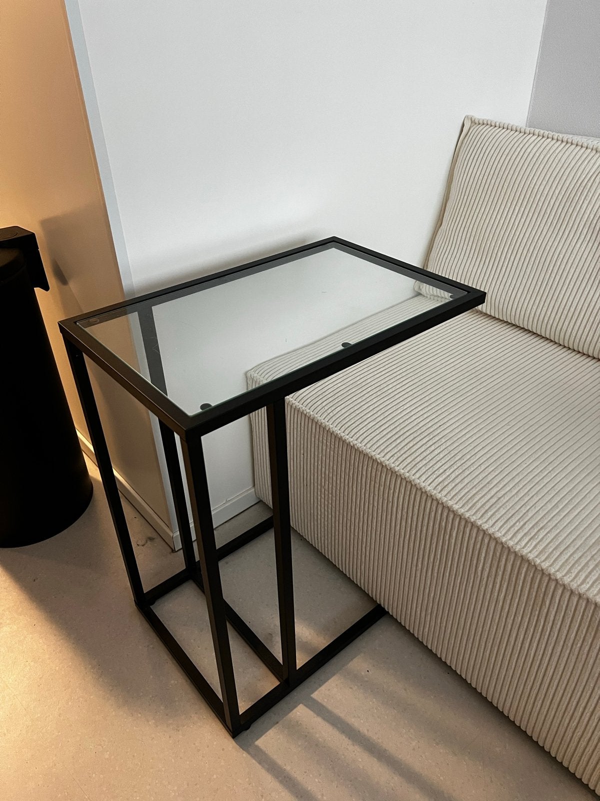 IKEA bijzettafel/laptophouder, zo goed als nieuw, Ophalen, Minder dan 55 cm, Metaal of Aluminium, Zo goed als nieuw