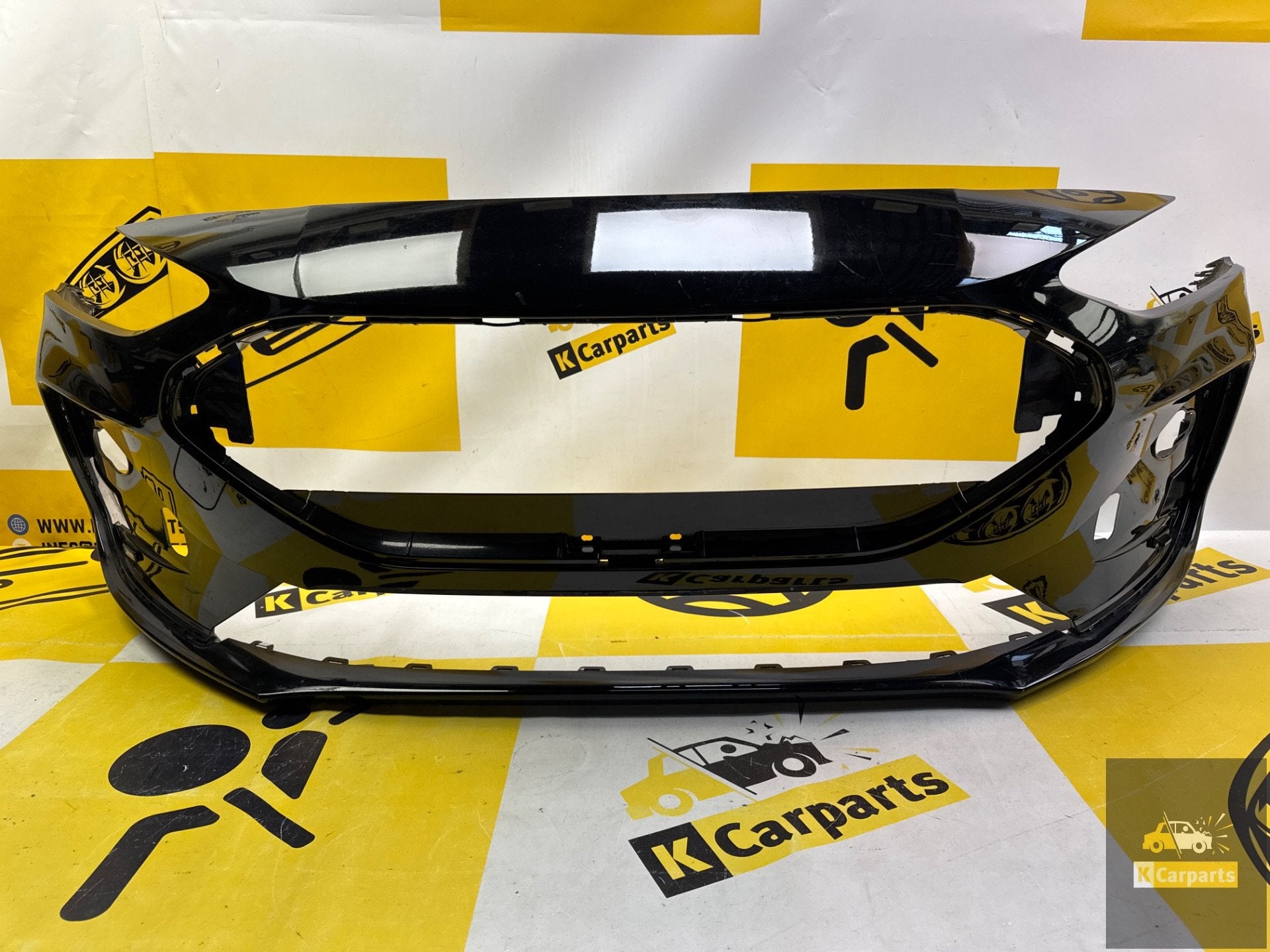 Ford Focus ST Voorbumper origineel JX7B-17757-S, Gebruikt, Info@ford.com, Ophalen of Verzenden, Ford