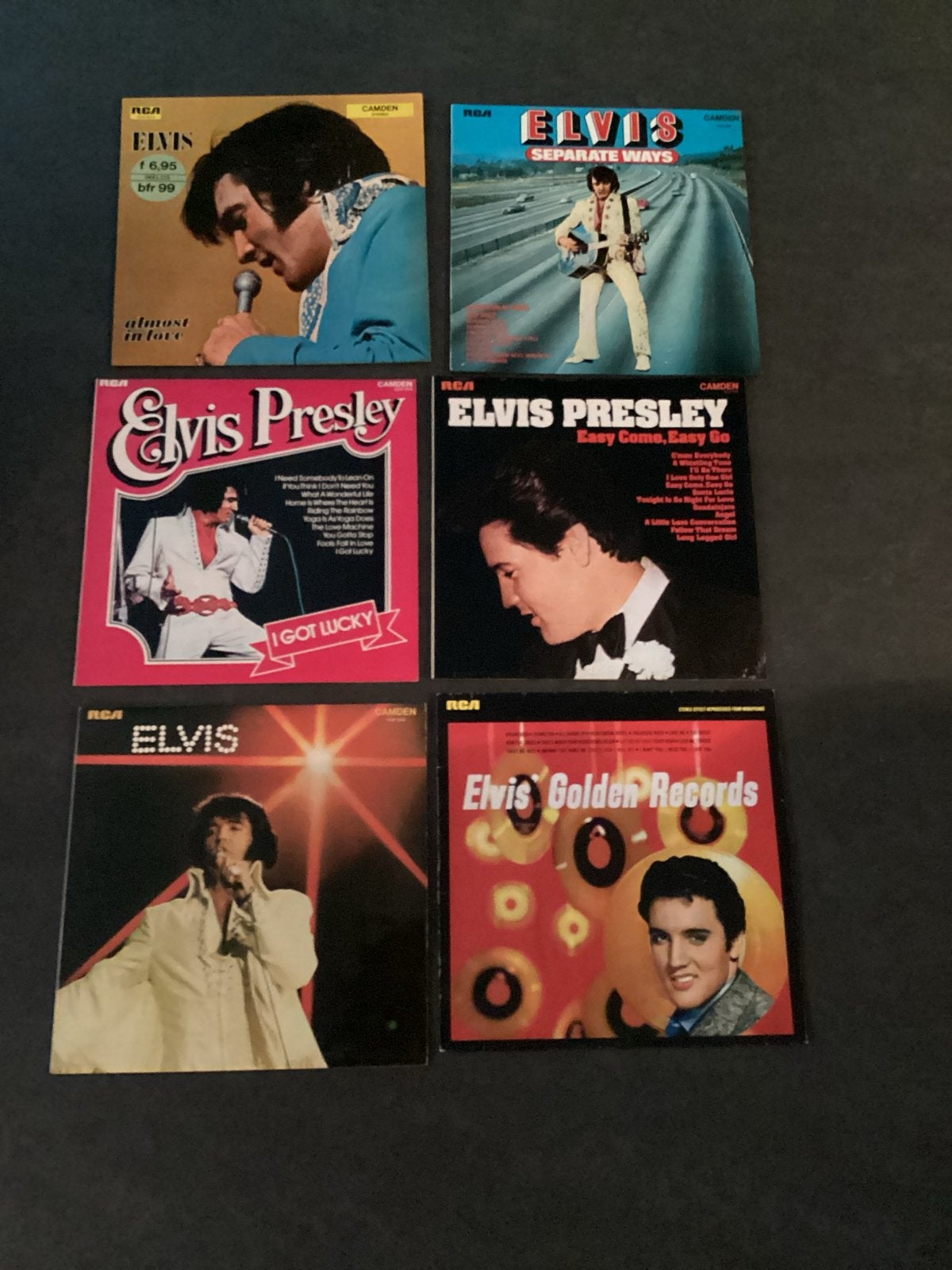 6x Elvis Presley Vinyl LP's, Ophalen of Verzenden, 1970 - 1979, Gebruikt