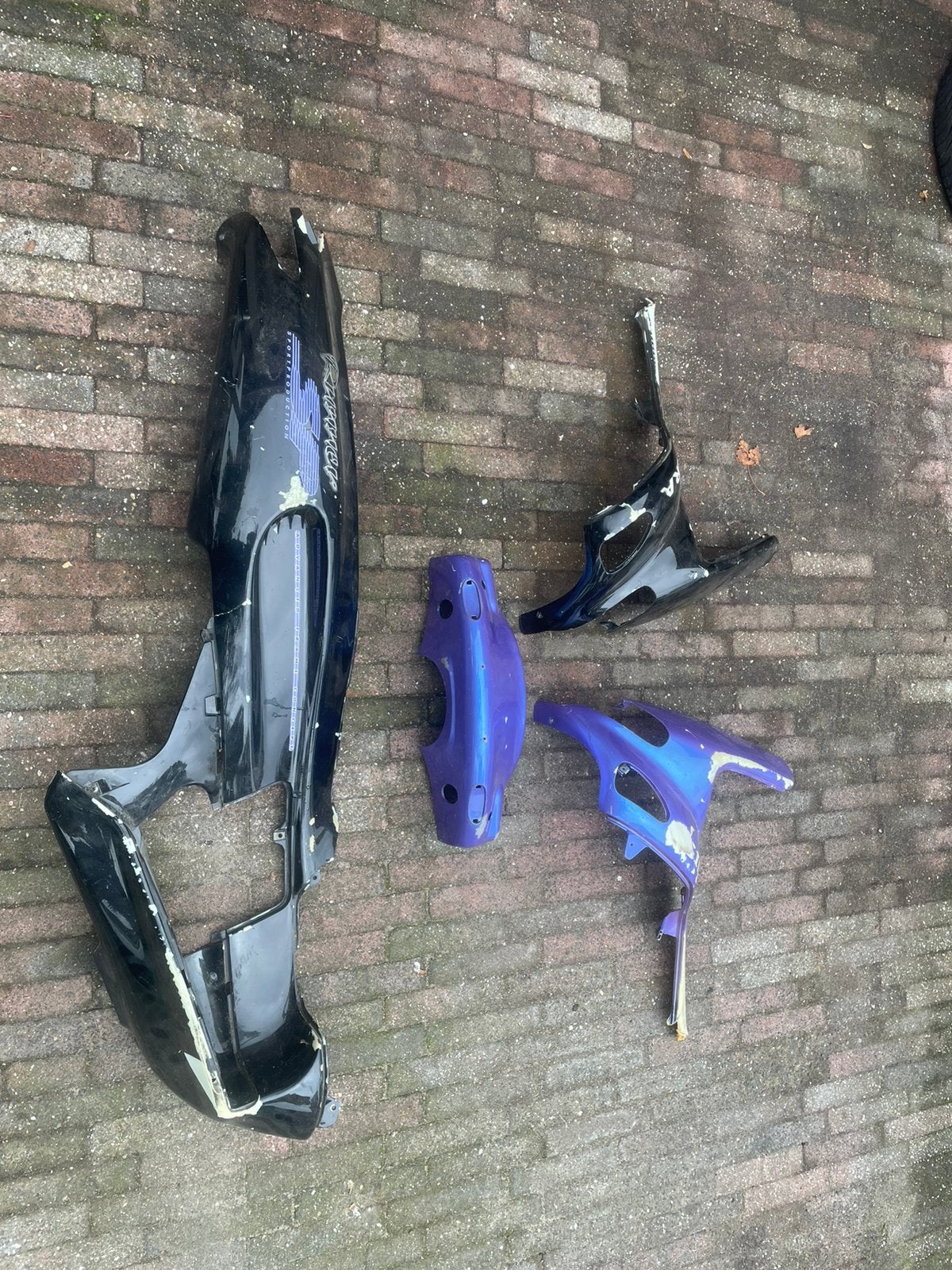 gilera runner opknap kappen, Ophalen