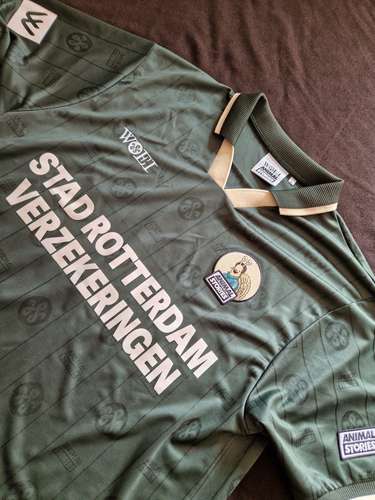 Woei x Feyenoord Rotterdam shirt 1997 1998 maat L, Maat 52/54 (L), Ophalen of Verzenden, Zo goed als nieuw, Voetbal