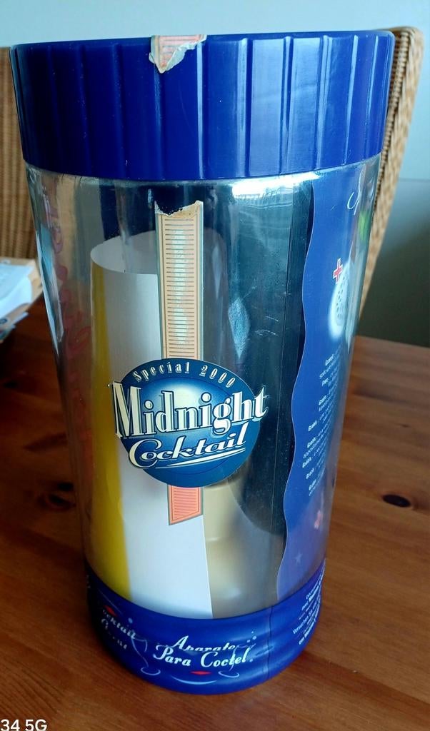 ​Vintage Millennium Cocktail Set (Nieuwstaat!) + Party Boek, Ophalen