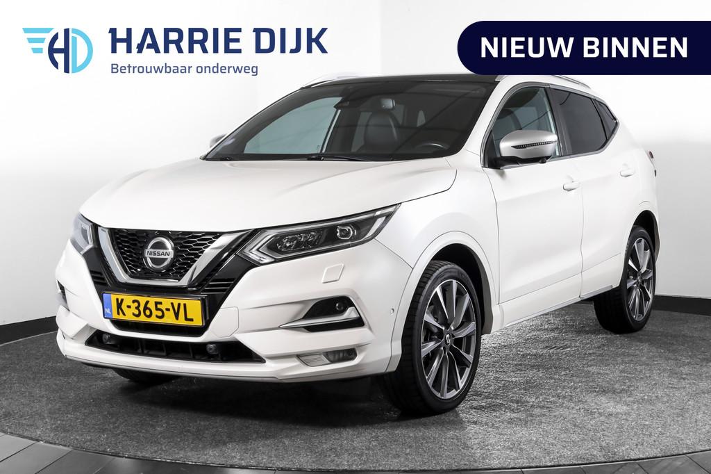 Nissan QASHQAI 1.3 DIG-T 160 PK Tekna + - Automaat | Pano |, Gebruikt, Euro 6, 4 cilinders, 1290 kg