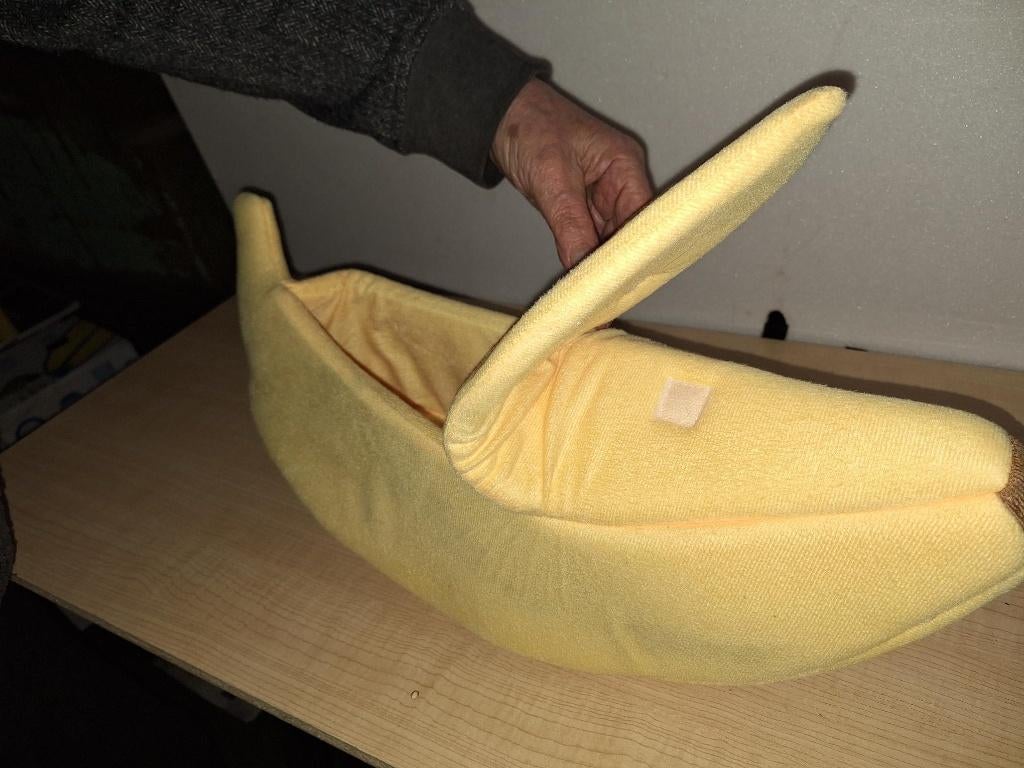 poezemand kattemand banaan, Ophalen of Verzenden, Zo goed als nieuw