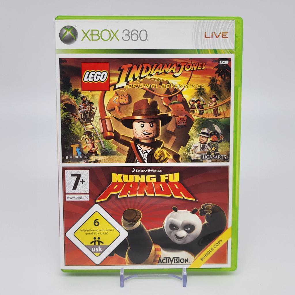 LEGO Indiana Jones - Kung Fu Panda - XBOX 360 - PAL, Avontuur en Actie, Gebruikt, 2 spelers, Ophalen of Verzenden