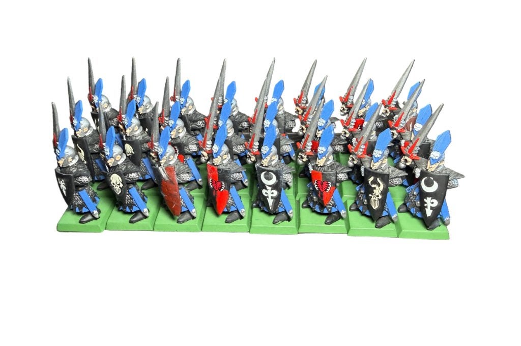 Warhammer Fantasy Old World Dark Elves Warriors Monopose, ., Warhammer, Ophalen of Verzenden, Zo goed als nieuw