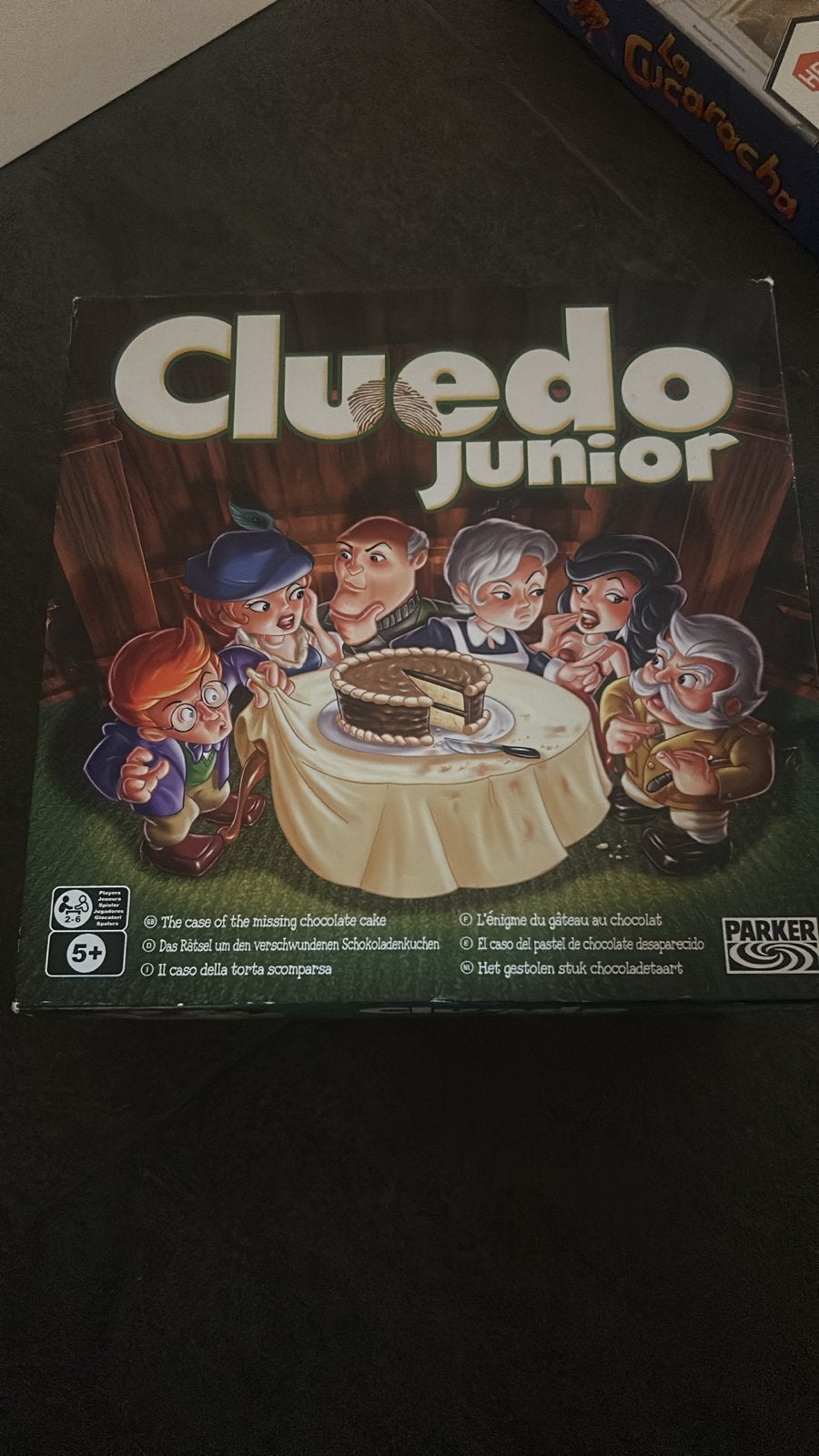 Cluedo Junior Bordspel - Vanaf 5 jr - 2/6 spelers, Drie of vier spelers, Ophalen of Verzenden, Gebruikt