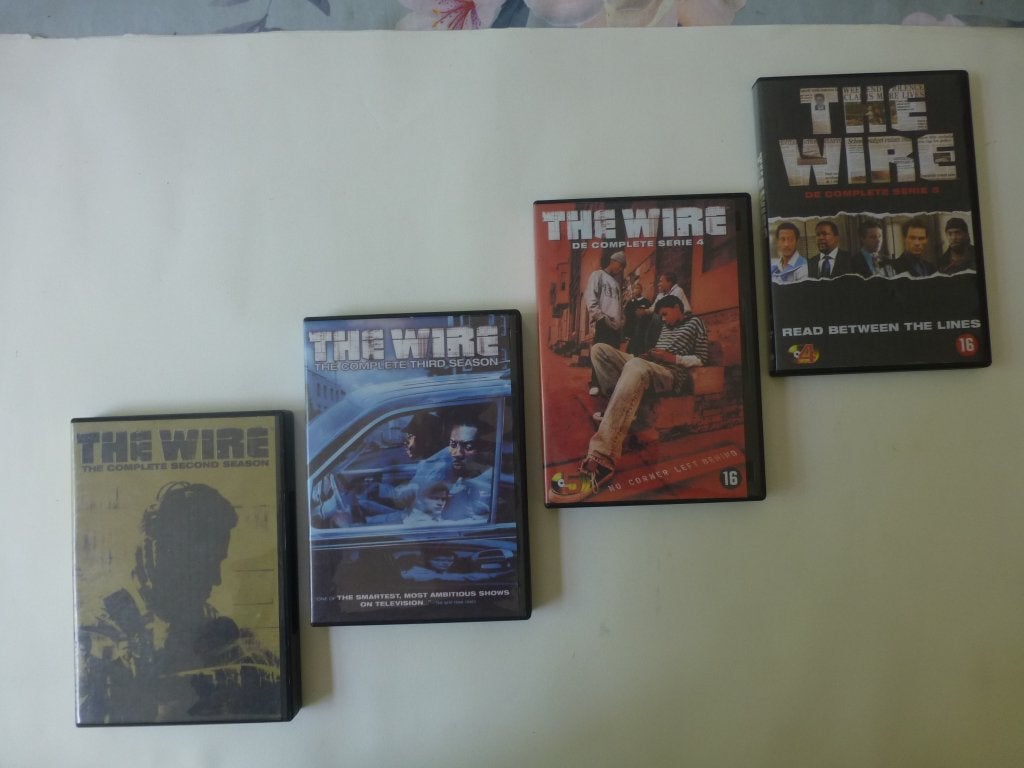 Dvd’s:  The wire  4 series, Vanaf 16 jaar, Ophalen of Verzenden, Zo goed als nieuw, Actie en Avontuur