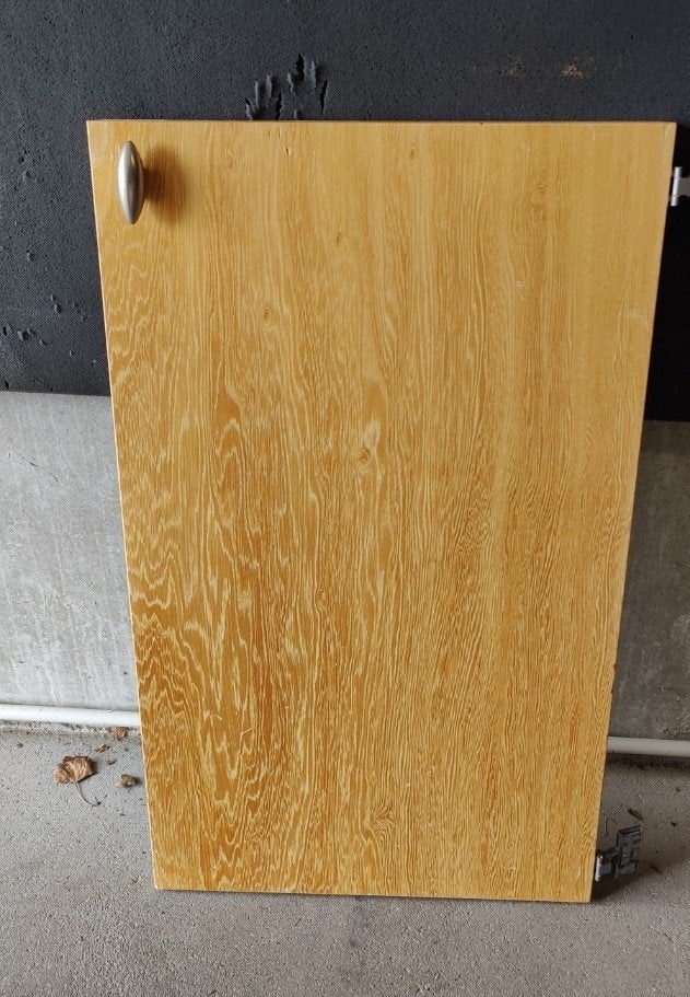 Lundia dichte deur, 80 hoog, 50 breed, Ophalen, Gebruikt