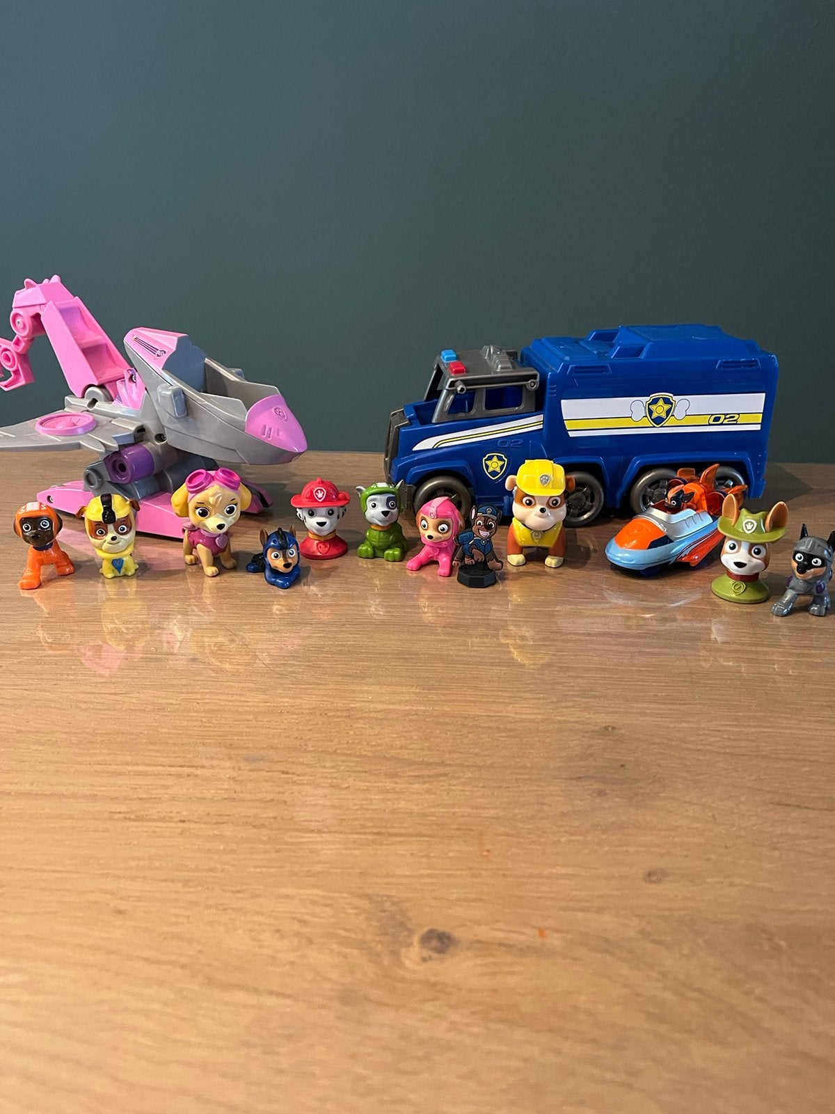 Leuke set Paw patrol poppetjes en auto’s, Ophalen of Verzenden