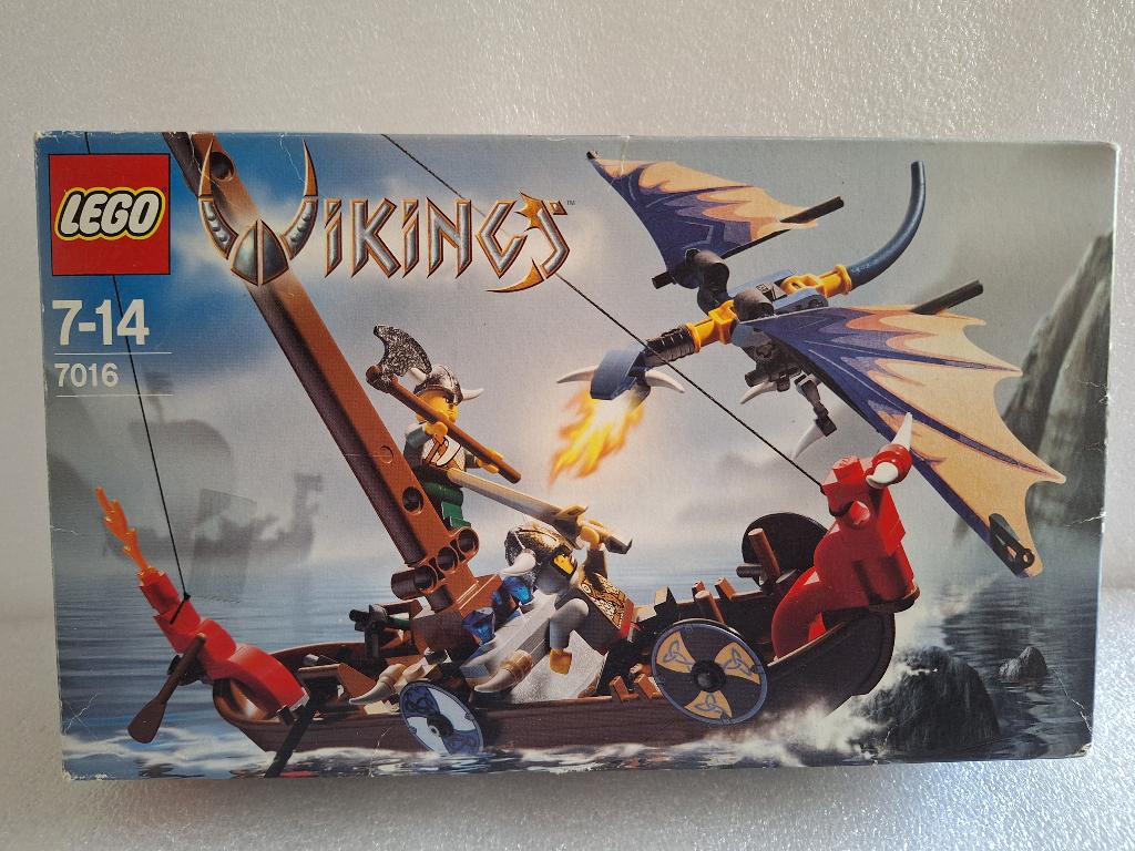 Lego Vikings 7016 vikingen, Gebruikt, Overige thema's, Lego, Ophalen of Verzenden