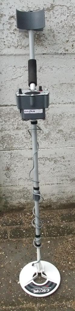 metaaldetector C-scope, Hobby en Vrije tijd, Metaaldetectors, Gebruikt, 30 cm of minder, C-scope, Discriminatie metaaldetectie