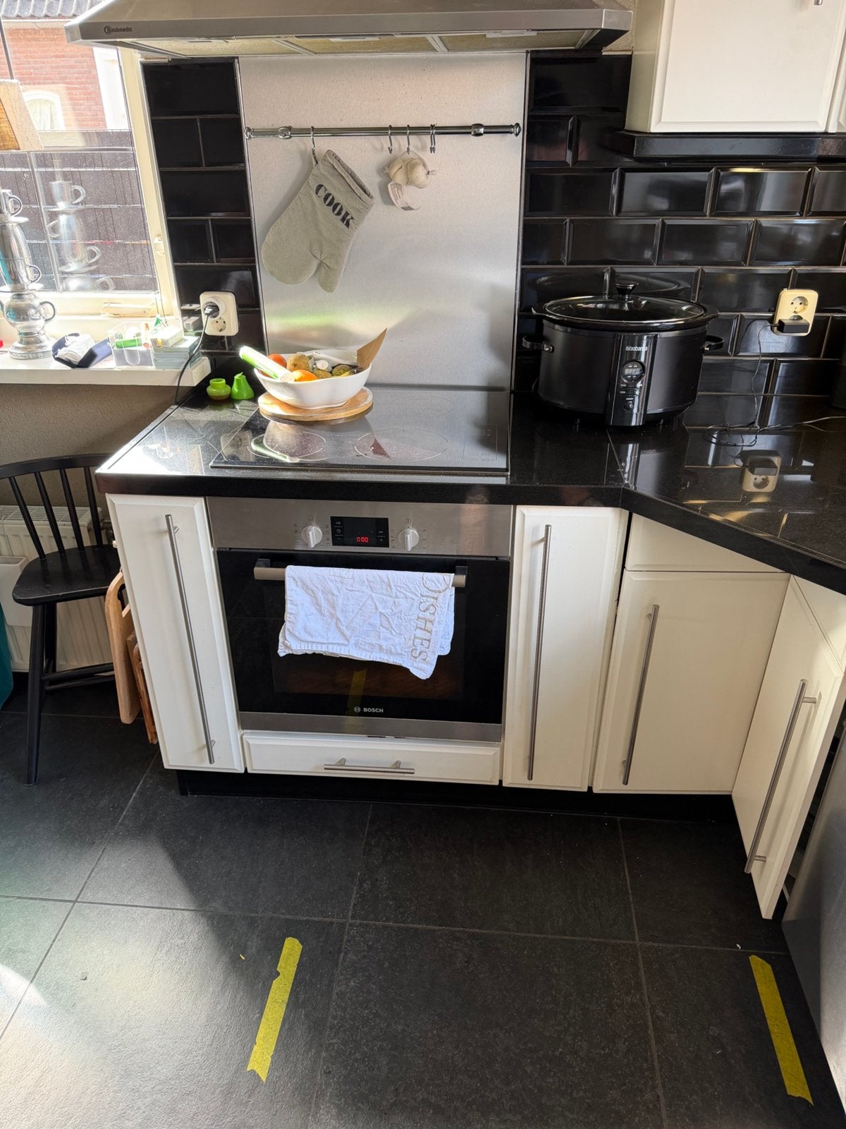 Keuken compleet, Ophalen, Gebruikt, Wit, Hoekkeuken