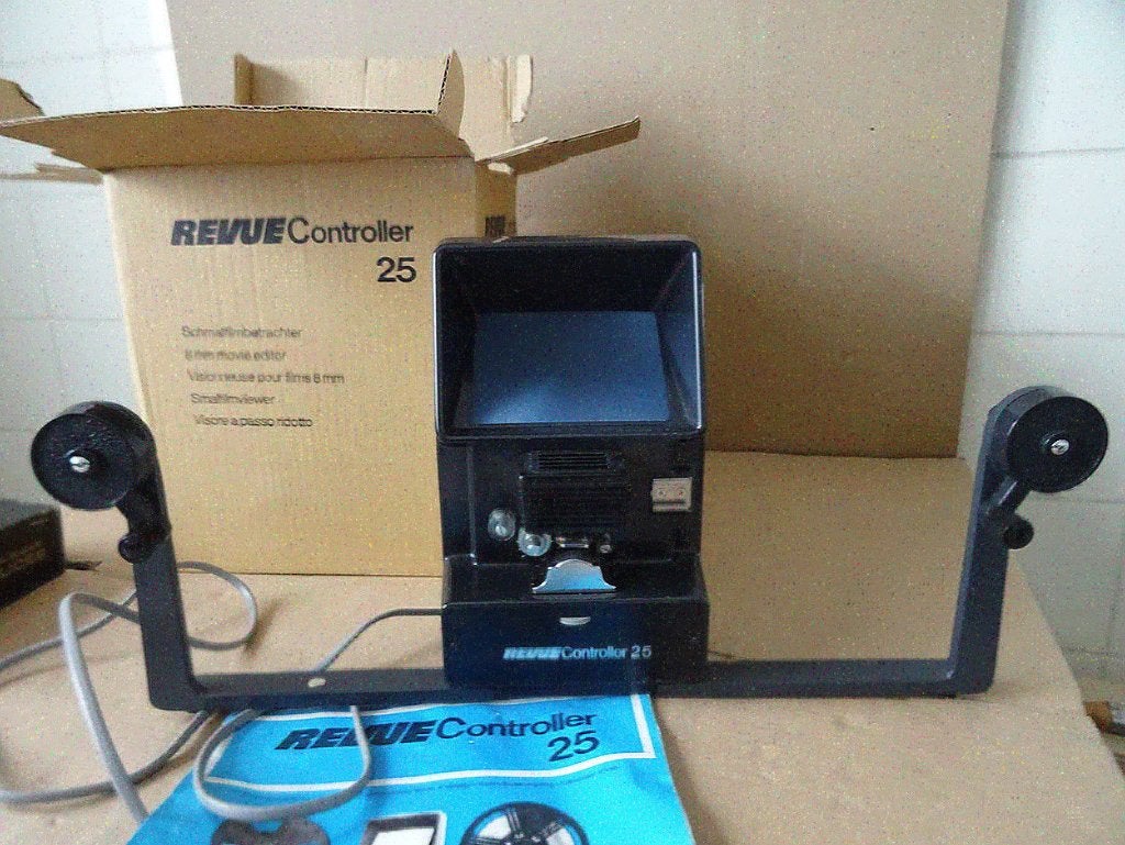 Filmvieuwer Revue Controller 25, Ophalen, 1960 tot 1980, Projector