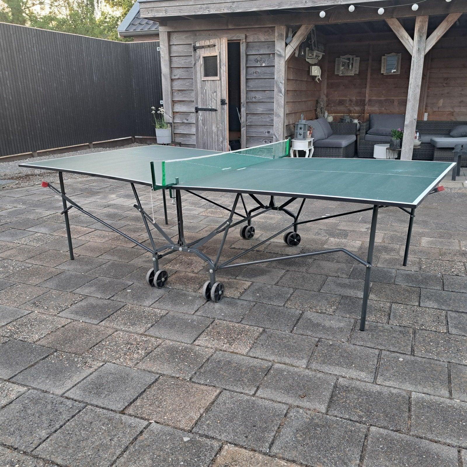 Te koop: tafeltennistafel Kettler, Ophalen, Gebruikt, Tafel Indoor, Verrijdbaar