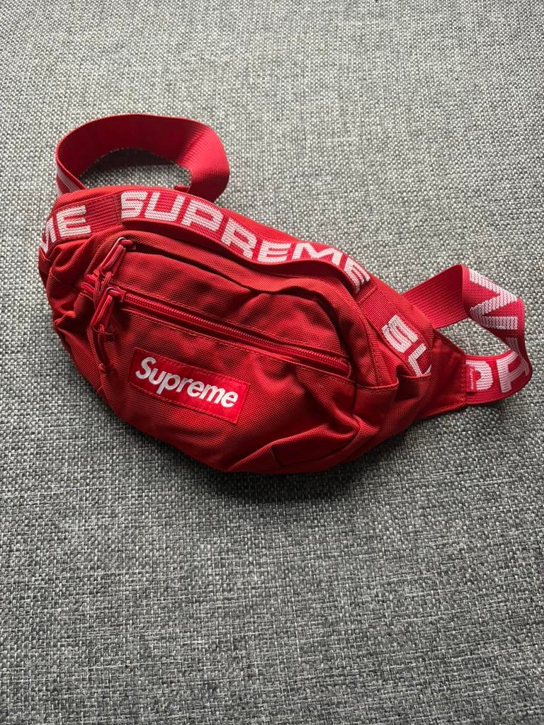 Supreme Waist Bag (SS18), Verzenden, Gebruikt, Rood, Overige merken