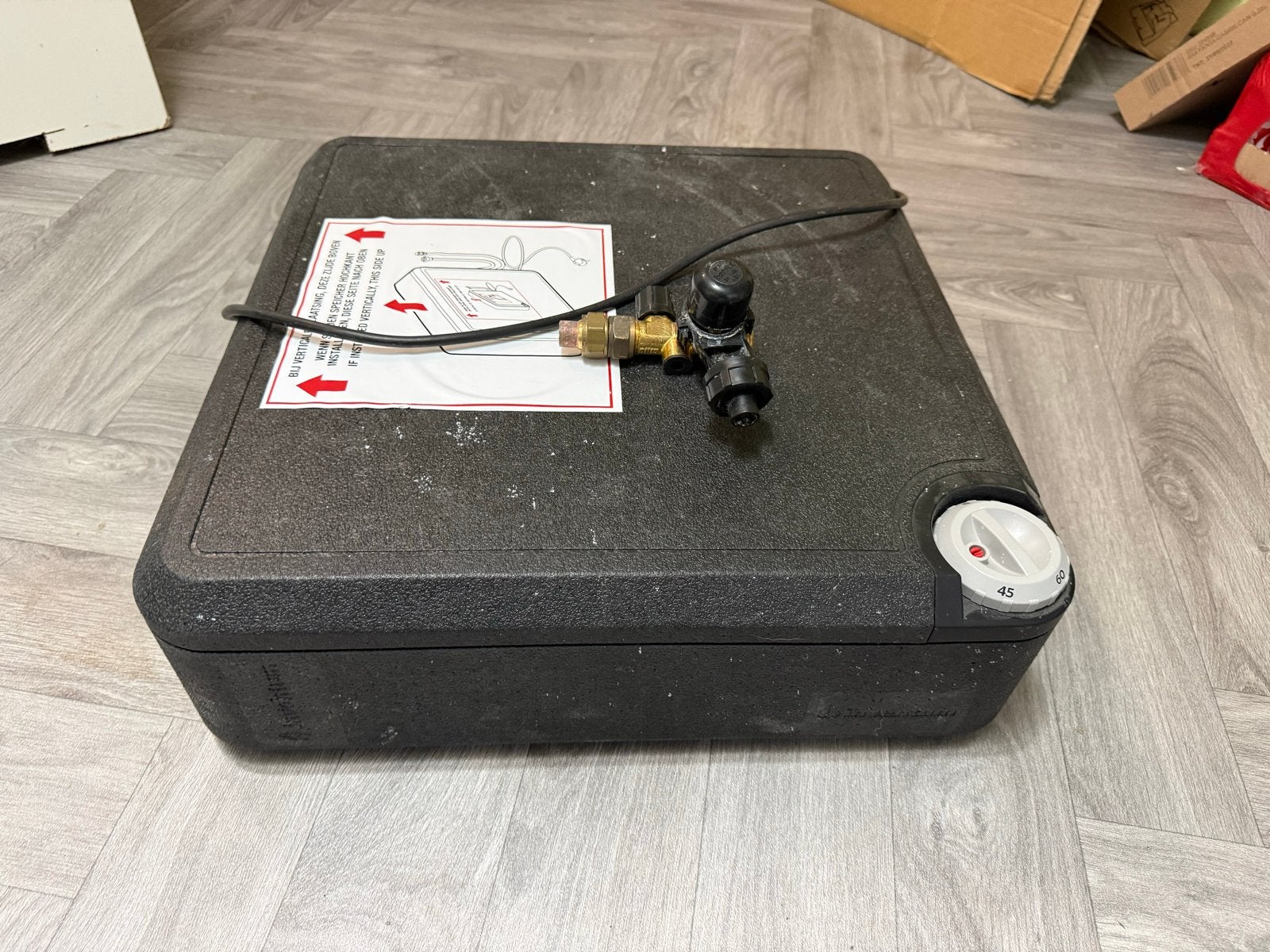 Inventum Modesto Q10 Boiler 10 Liter - Gebruikt, Gebruikt, Aardgas, Minder dan 20 liter, Onbekend