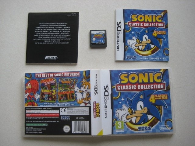 Sonic the Hedgehog classics collection Nintendo DS, Spelcomputers en Games, 1 speler, Ophalen of Verzenden, Zo goed als nieuw