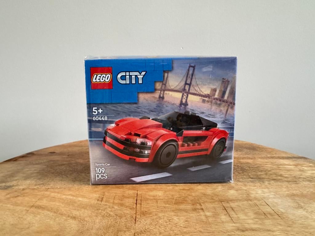 Lego City 60448 Rode Sportwagen (nieuw), City, Lego, Nieuw, Ophalen of Verzenden