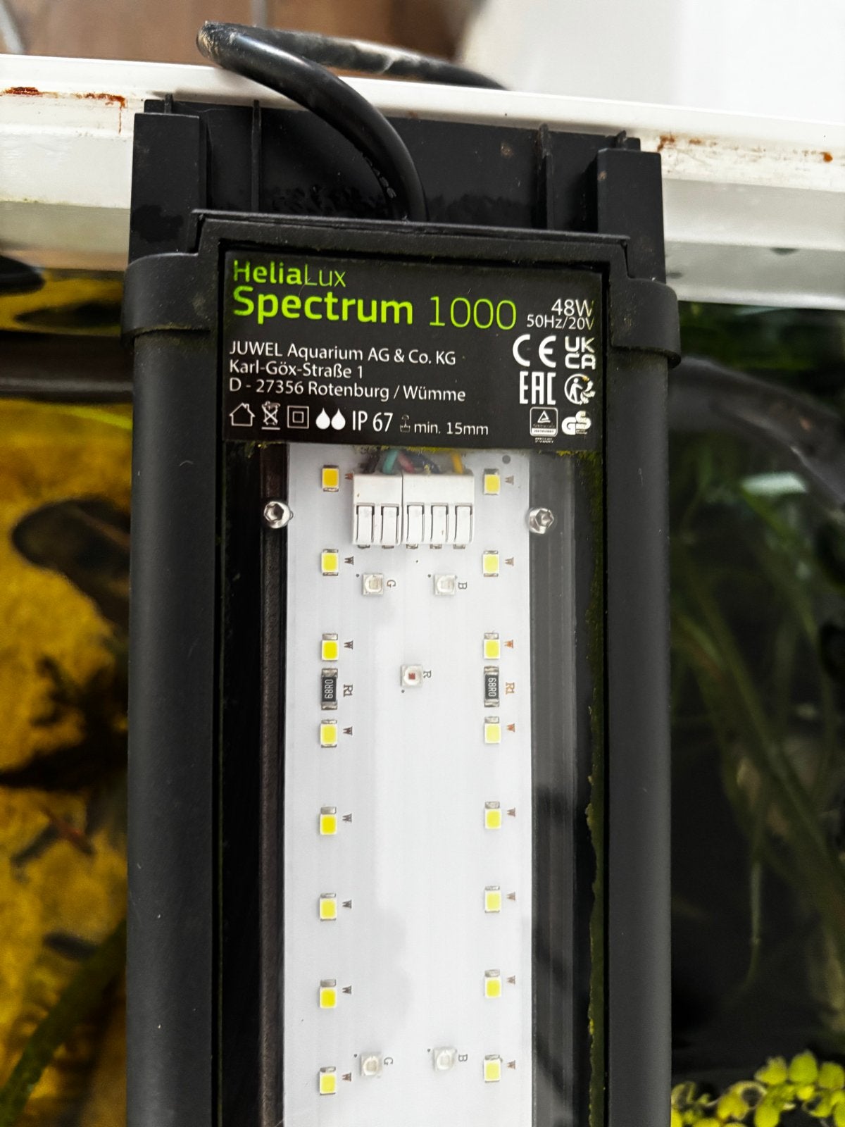 Juwel Helialux Spectrum 1000 met AppControl, Ophalen, Inclusief toebehoren, Verlichting of Verwarming, Zo goed als nieuw