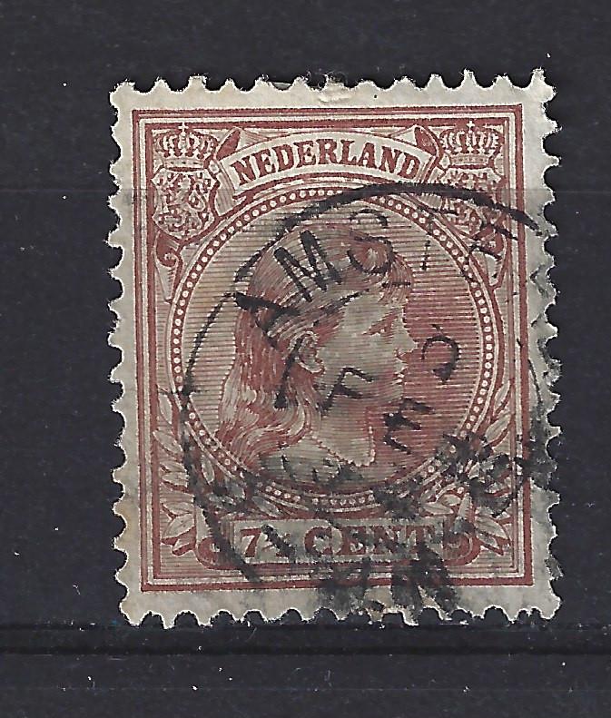 NVPH 36 gebruikt Wilhelmina 1891 : OUD NEDERLAND per stuk, Postzegels en Munten, Postzegels | Nederland, Gestempeld, T/m 1940