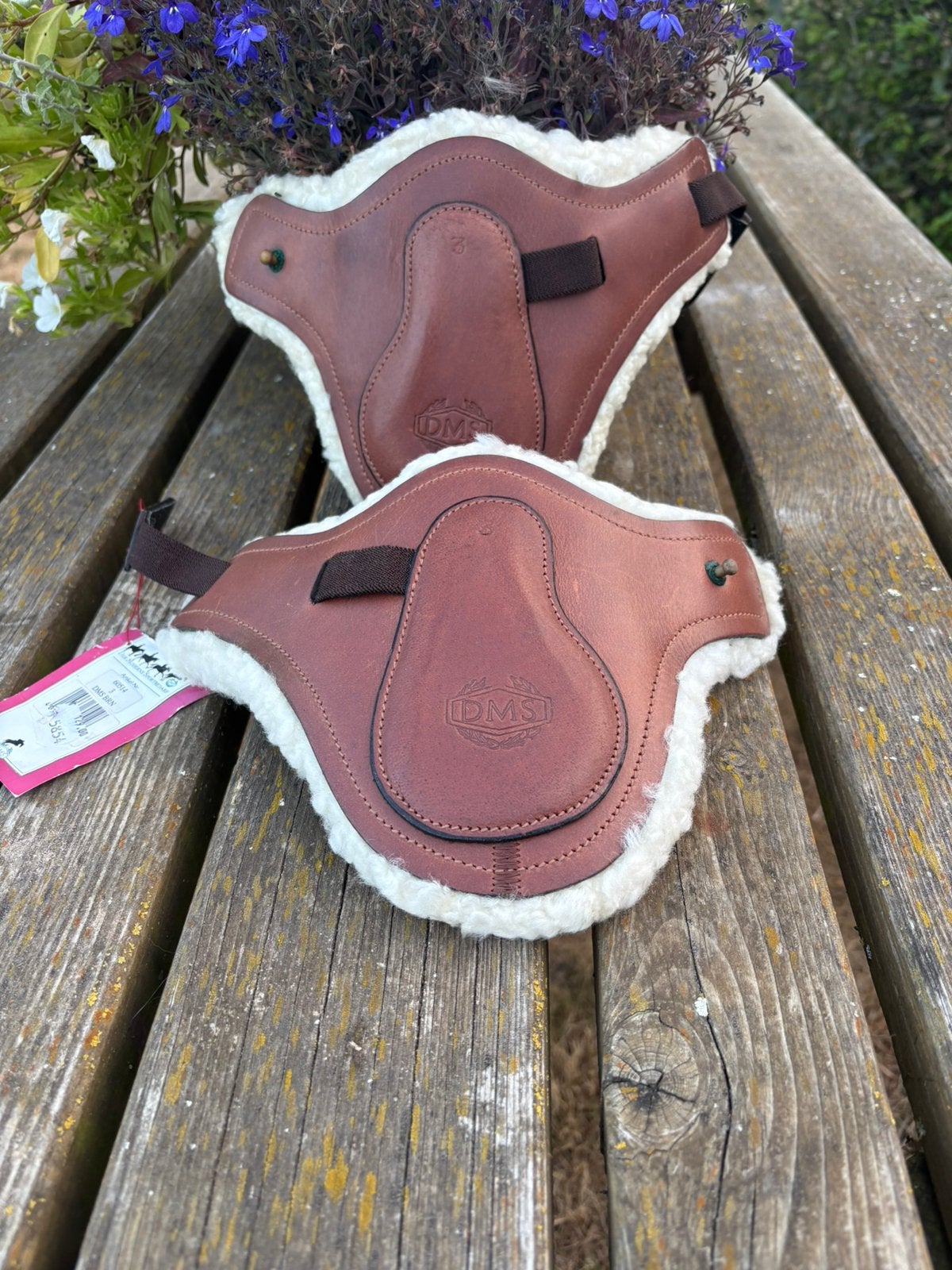 Nieuwe DMS strijklappen met bont, bruin maat 3 full, Bruin, Nieuw, Ophalen of Verzenden, Met bont