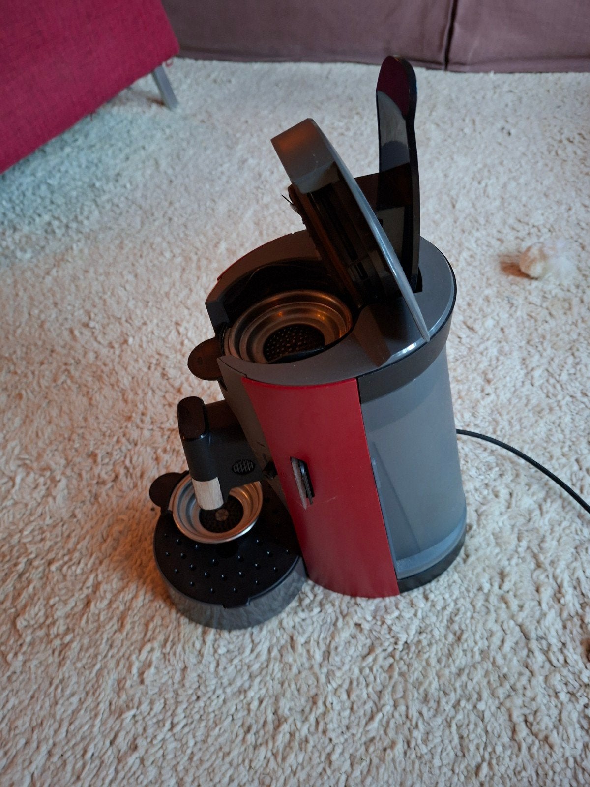 senseo koffiezetapparaat, rood, Ophalen, Zo goed als nieuw