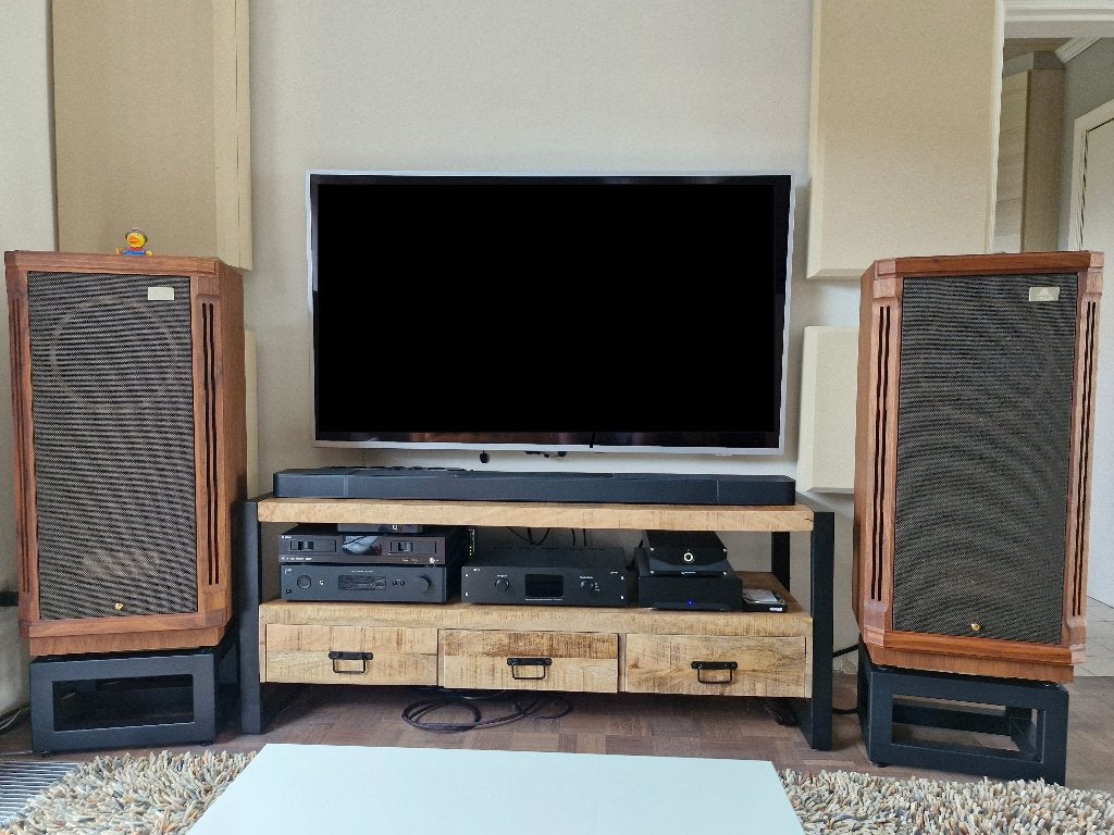 Tannoy Turnberry GR-OW, smetteloos, dozen, steunen, hoezen.