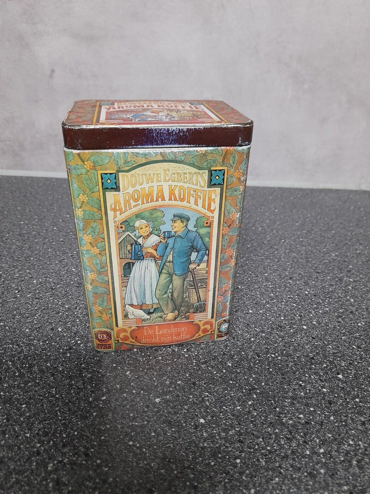 Douwe Egberts koffieblik, Verzamelen, Ophalen of Verzenden, Gebruikt, Koffie, Douwe Egberts