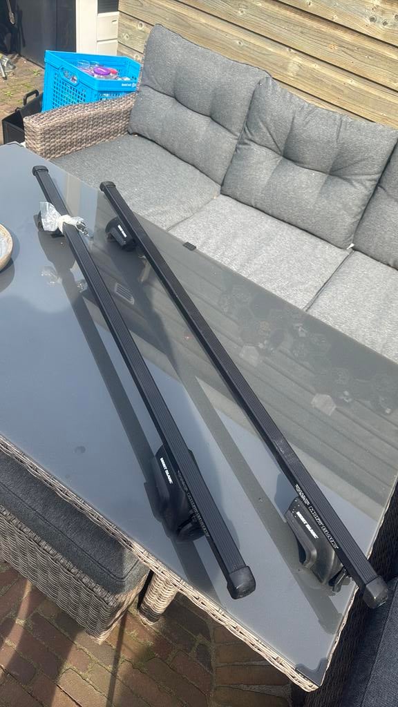 Universele dakdragers Mont Blanc, Auto diversen, Dakdragers, Ophalen, Gebruikt