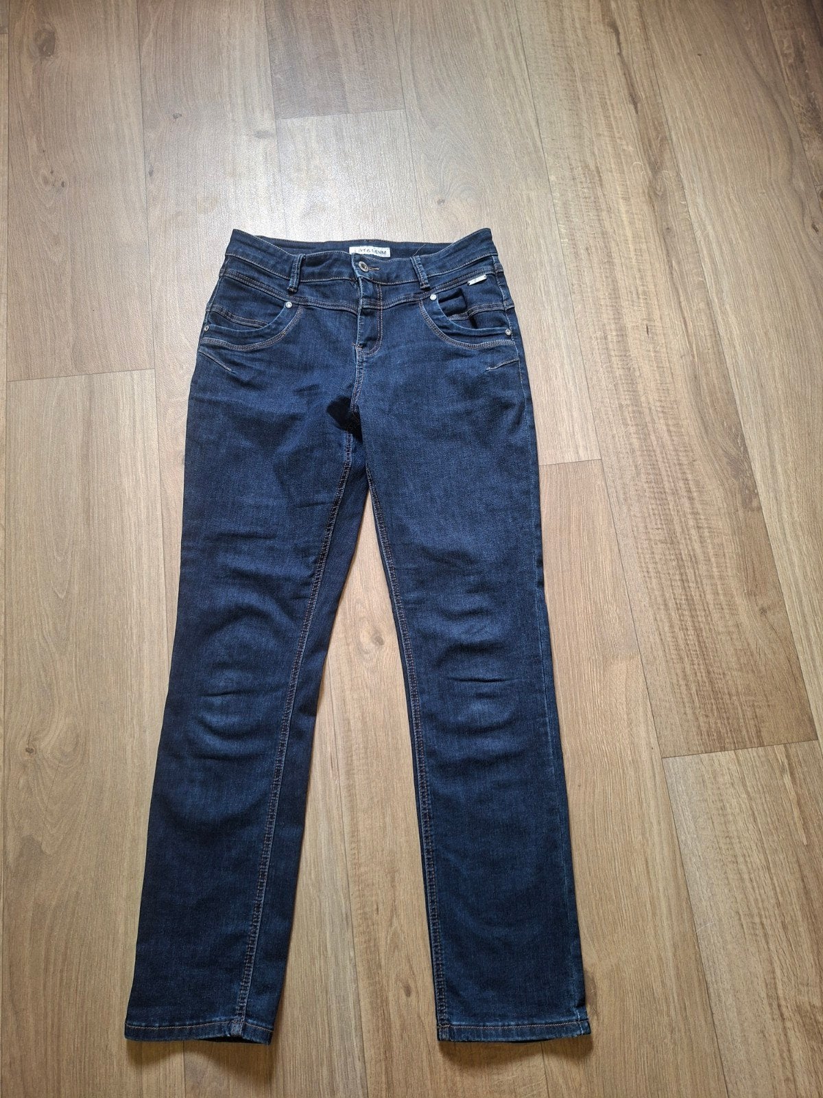 Spijkerbroek/jeans rechte pijp Ivy Denim maat 38, Kleding | Dames, Spijkerbroeken en Jeans, Blauw, Ophalen of Verzenden, Zo goed als nieuw