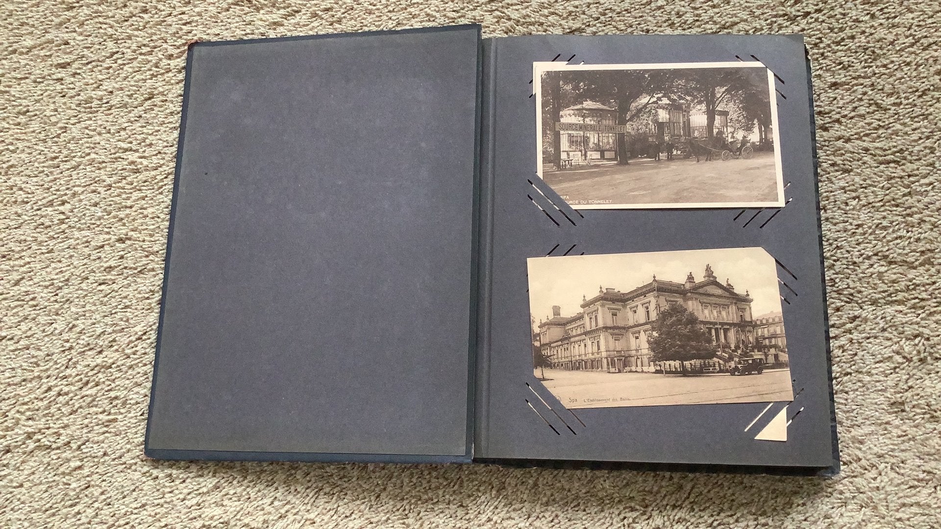 Album met 75 ansichtkaarten, België / Luxemburg., Ophalen of Verzenden