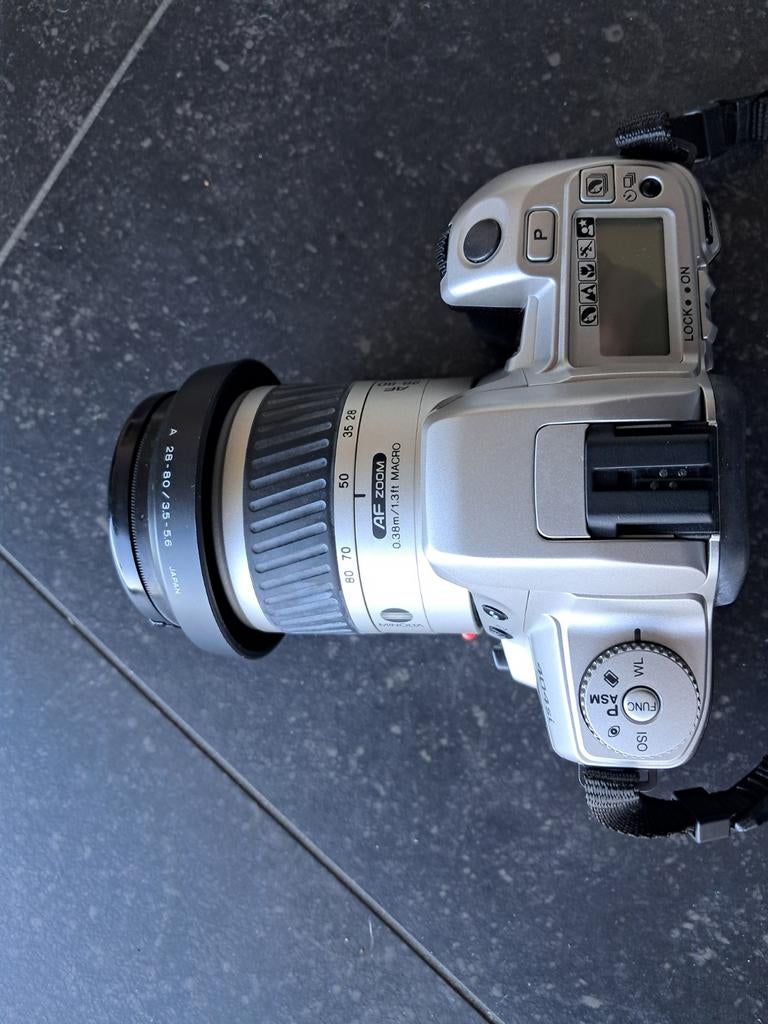 MINOLTA 404si 一眼レフカメラ AFレンズ付き ≥ Minolta 404Si - Analoog Spiegelreflexcamera Te Koop | Marktplaats