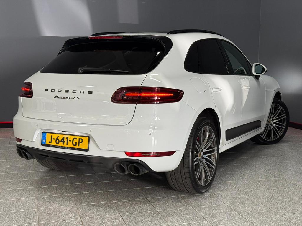 Porsche Macan 3.0 GTS Burmester|Pano|S-C|Luchtvering, Auto's, Porsche, Gebruikt, 360 pk, Wit, 11 km/l