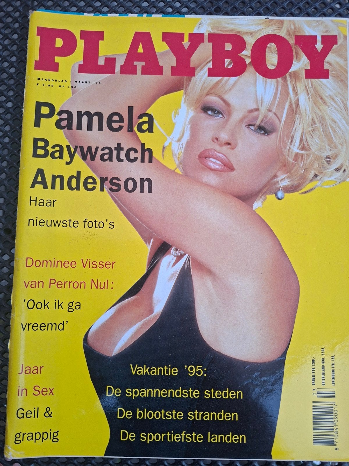 Playboy Magazine Maart '95 - Pamela Anderson, Ophalen of Verzenden, Gelezen, Overige typen