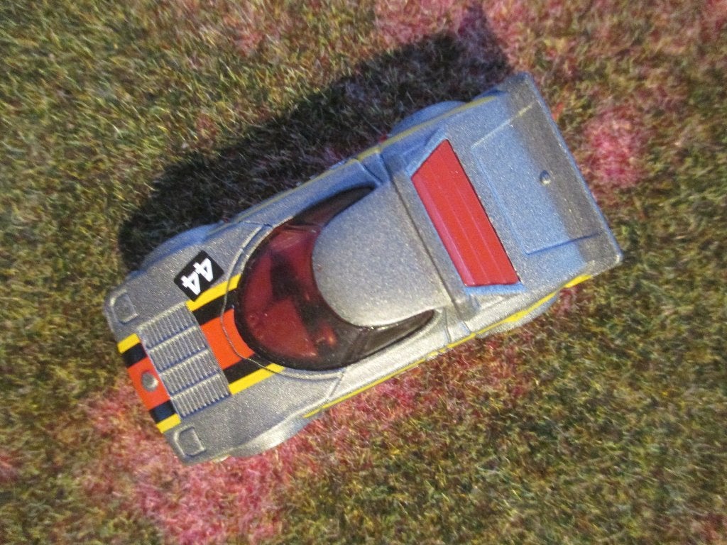 Lancia Stratos Mattel Hot Wheels 2014 mat-grijsmetallic, Ophalen of Verzenden, Gebruikt, Auto