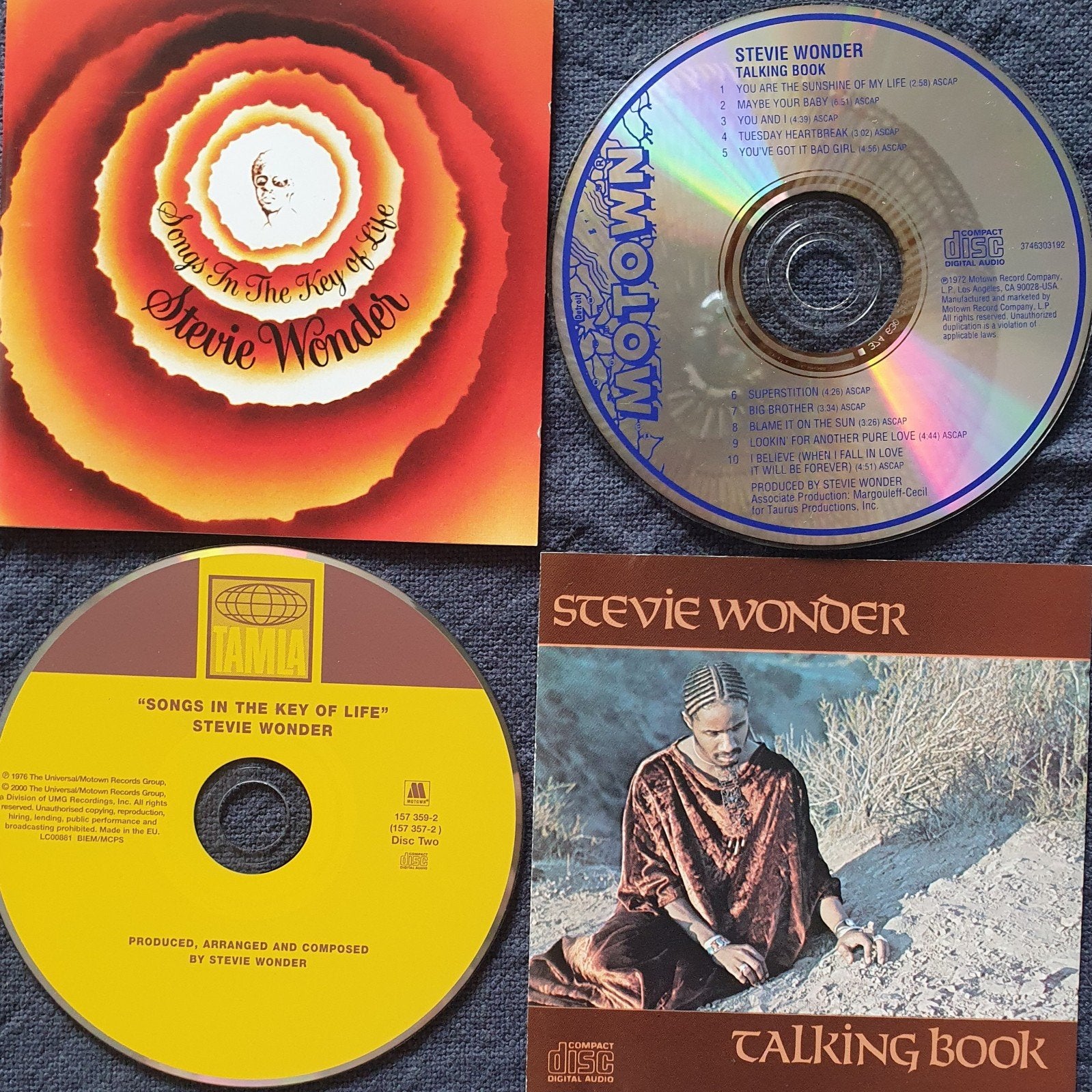 Stevie Wonder cd's mogen ook per stuk, Ophalen of Verzenden