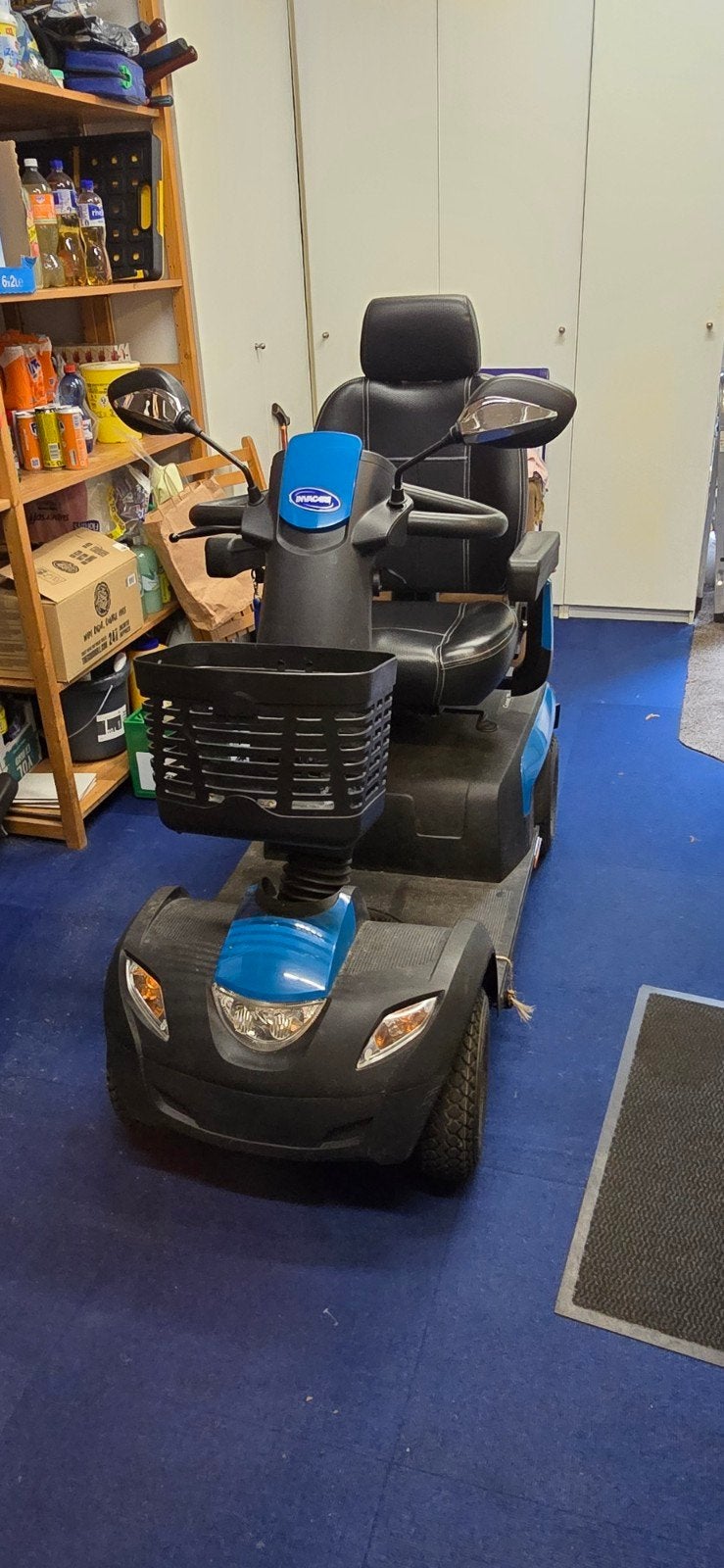 scootmobiel comet pro, Ophalen, 16 km/u of meer