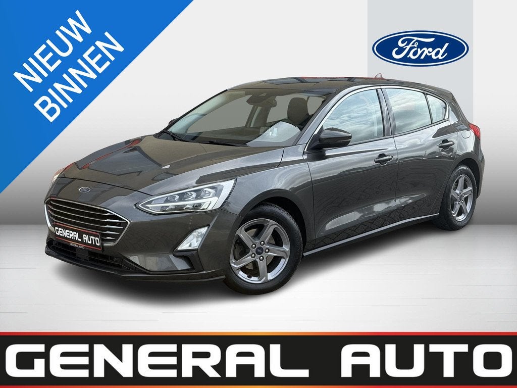 Ford Focus 1.0 EcoBoost Titanium X AUTOMAAT, LED, LINE, Auto's, Gebruikt, Bedrijf, 3 cilinders, Zilver of Grijs