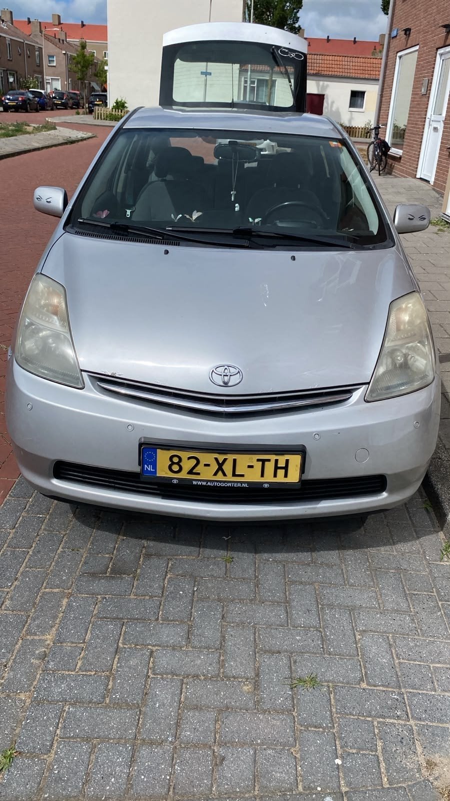 Toyota Prius Hybrid, Auto's, Toyota, Particulier, Benzine, Zilver of Grijs, Grijs, Achterwielaandrijving, Ophalen