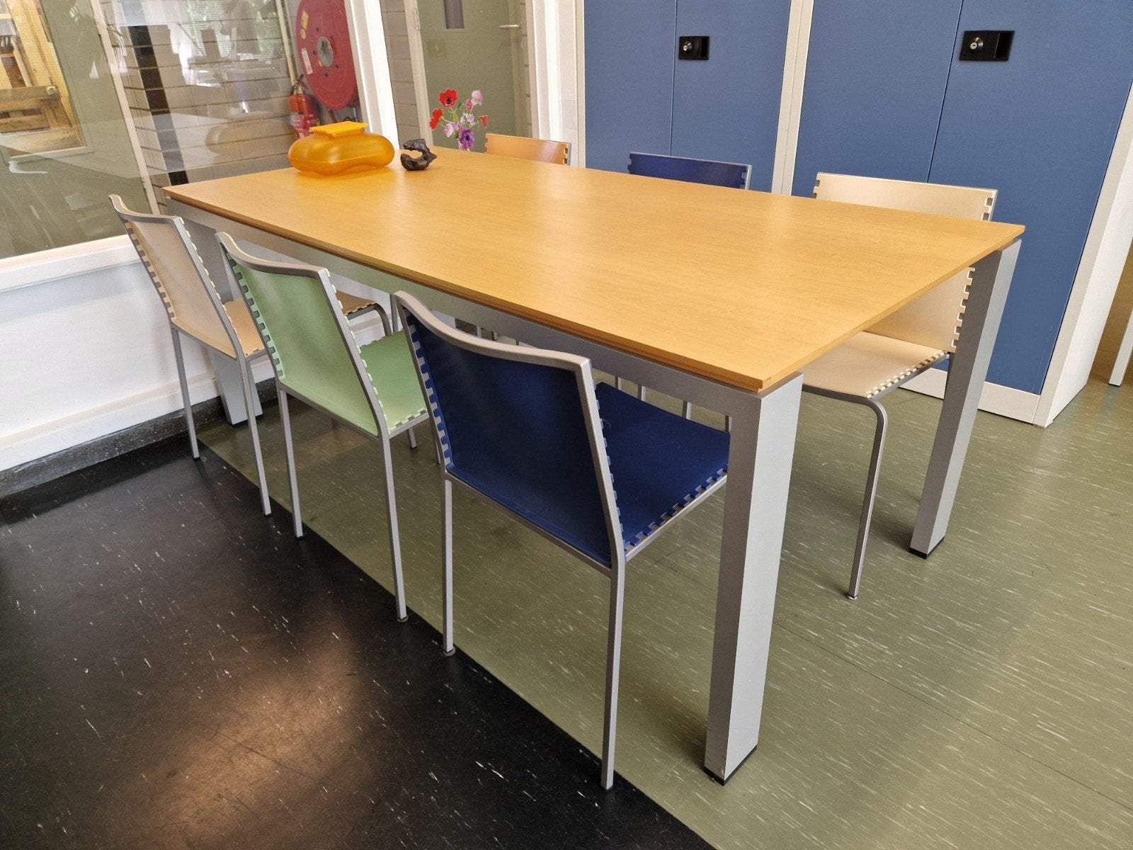 Mooie design tafel Arco Graphic, Ophalen, Gebruikt, Design, 50 tot 100 cm